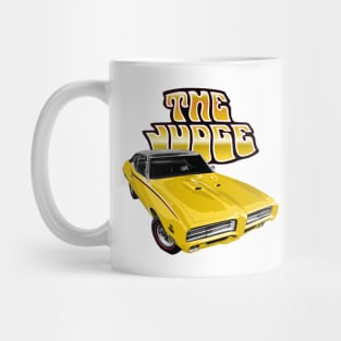 Yellow 69 Pontiac GTO Judge Mug